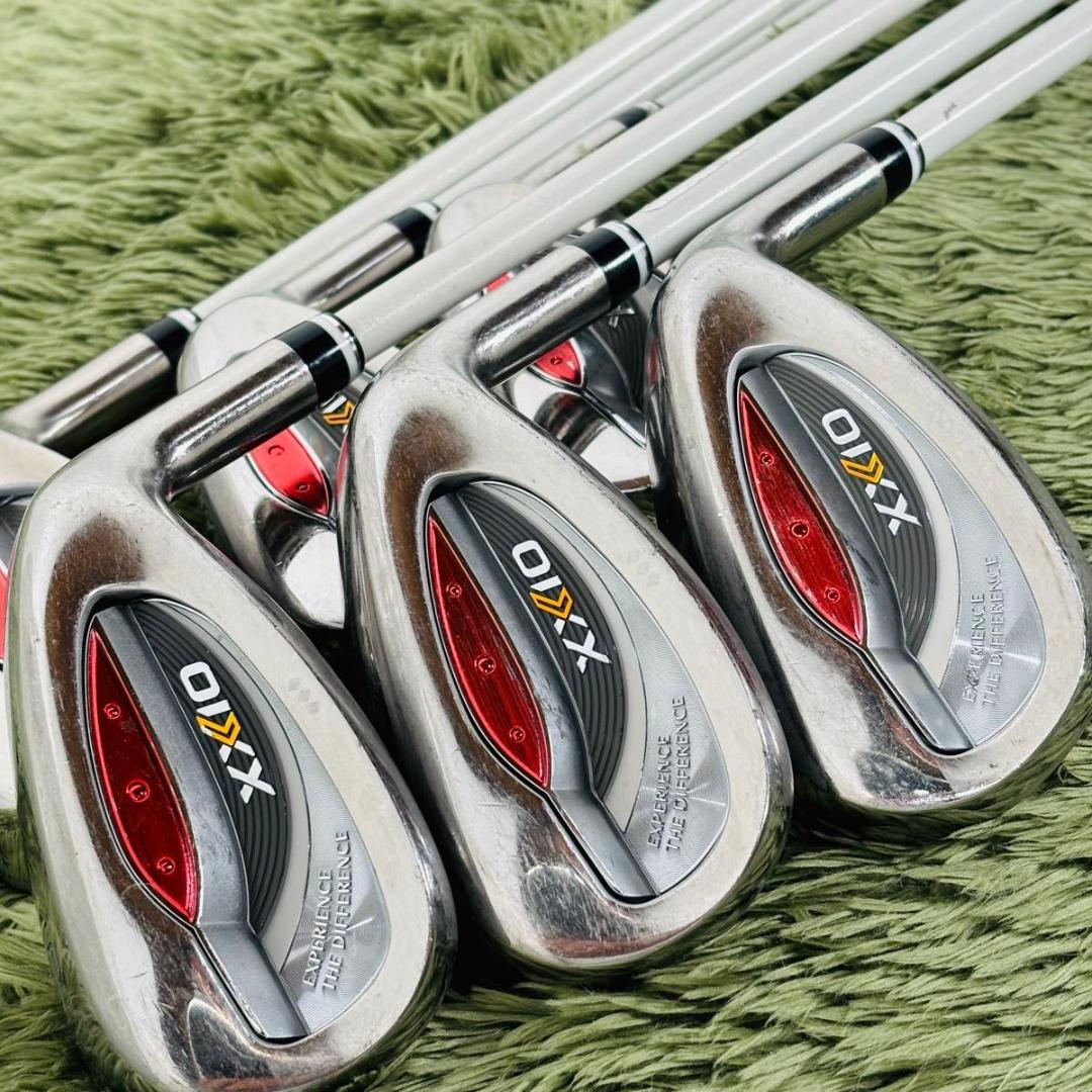 ゼクシオ 13代目 パールホワイト アイアン6本セット レディースゴルフ 初心者