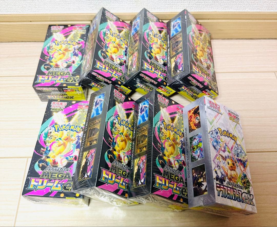ポケモンカードゲーム メガドリーム7BOXテラスタルフェスex 1BOX