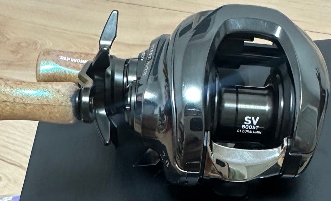 ダイワ　24 スティーズ SV TW 100HL コルクノブ交換　おまけ付き