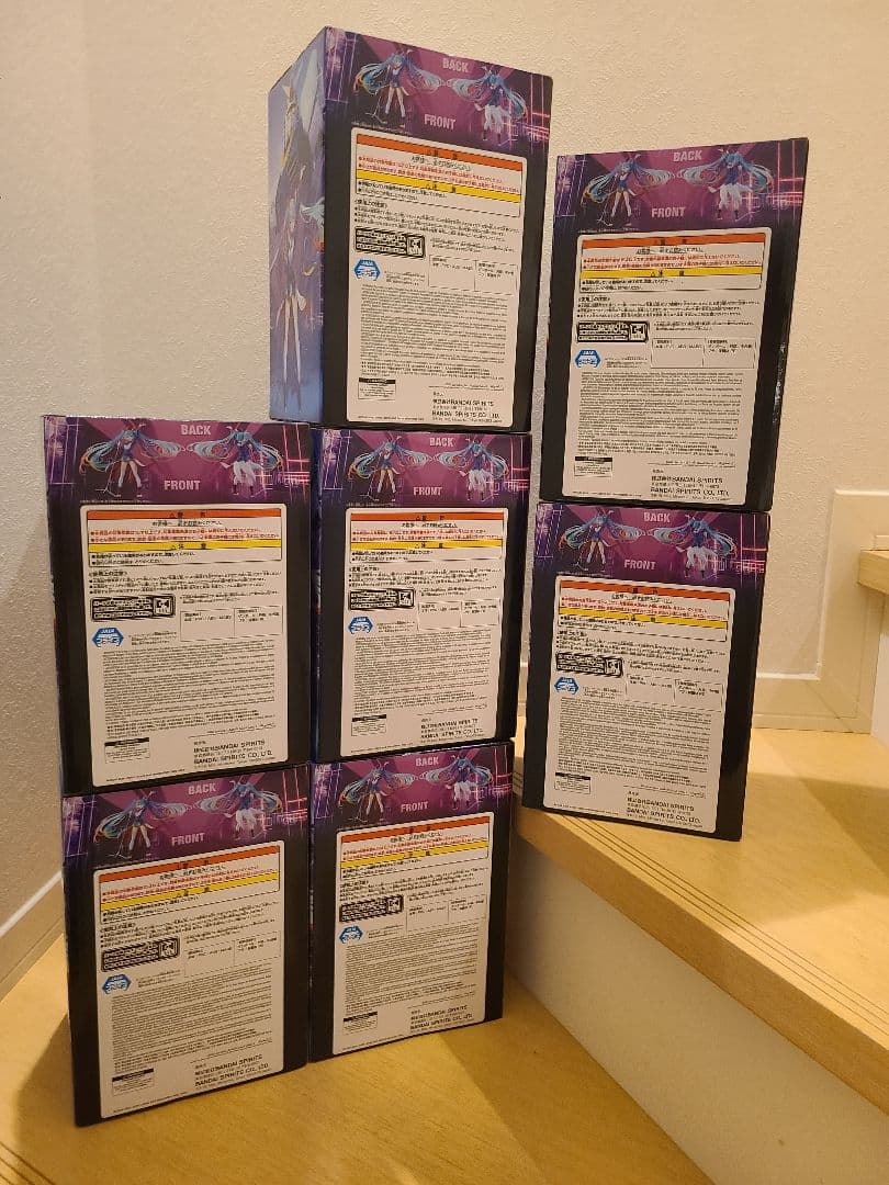 ガンダム45周年 初音ミク×GUNDAM(ガンダム) コラボ フィギュア 7体