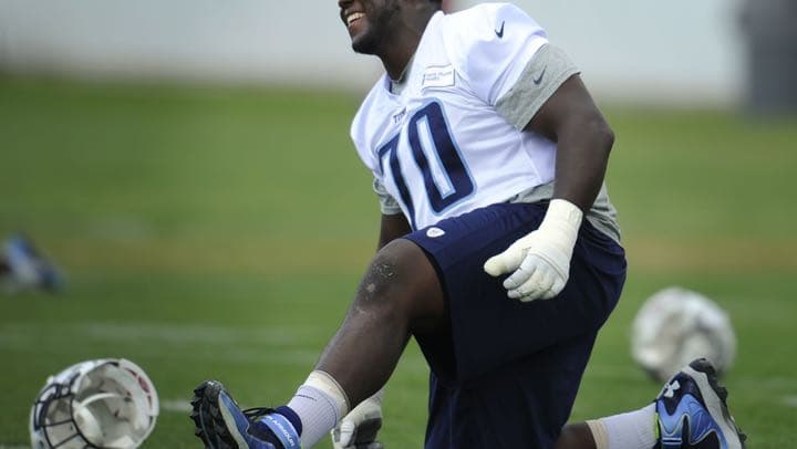 アメフト NFL ドラフト OL コンバインシャツ アンダーアーマー LG【新品