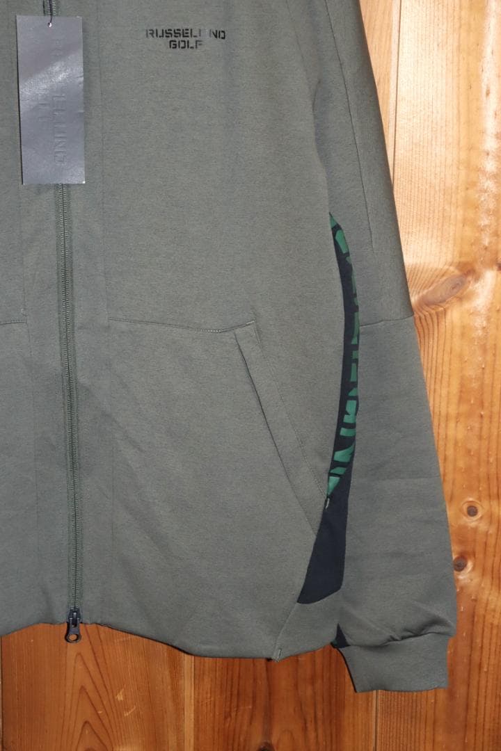 新品 ラッセルノ ゴルフ 吸水速乾 DELTA ダブルニット ジャージ（6/ＬⒽ