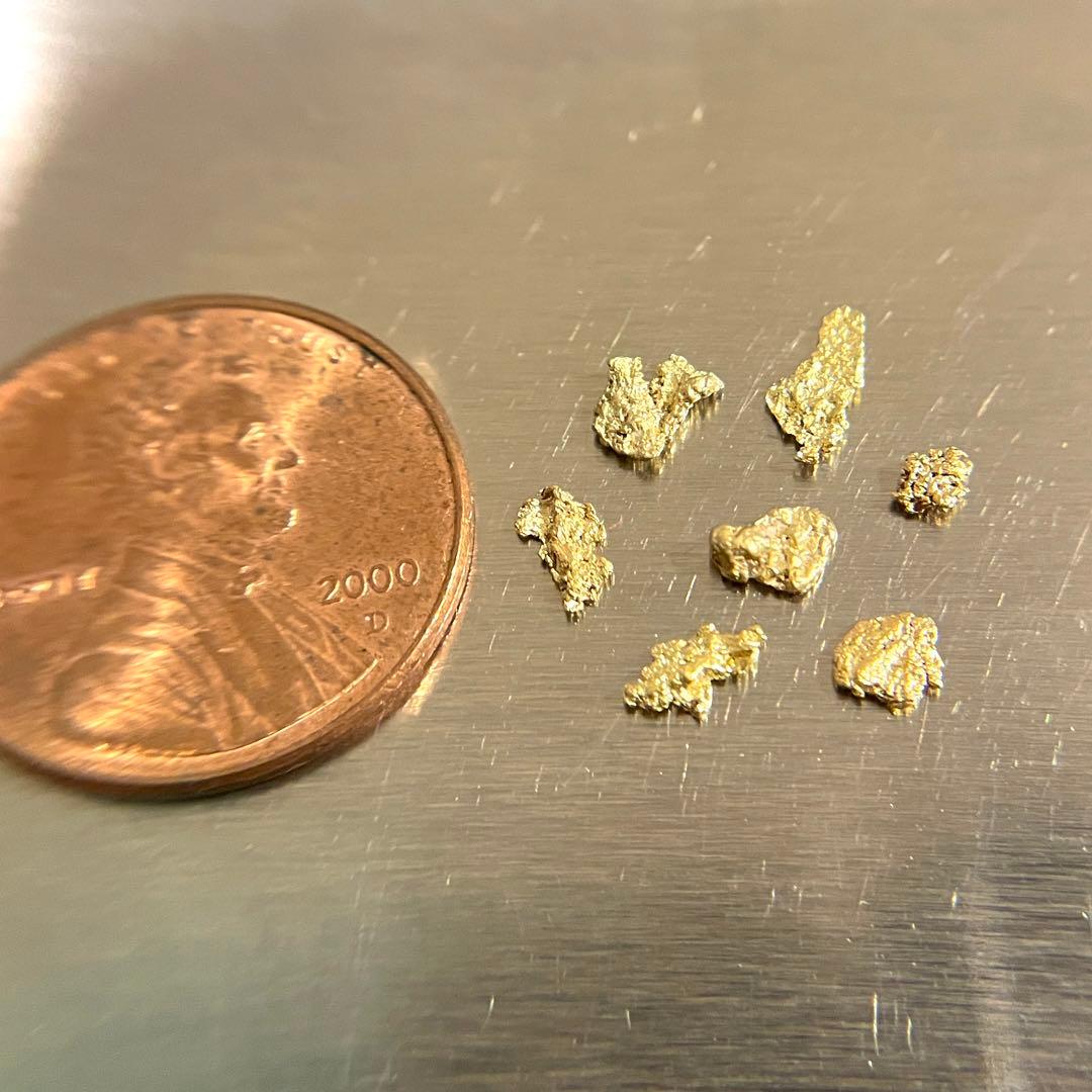 Gold nuggets 自然金 Colorado 0.5g - A