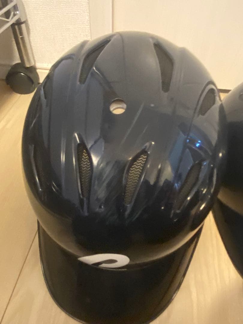 MIZUNOバッター用ヘルメット 9個セット ネイビー各種サイズあり　軟式草野球