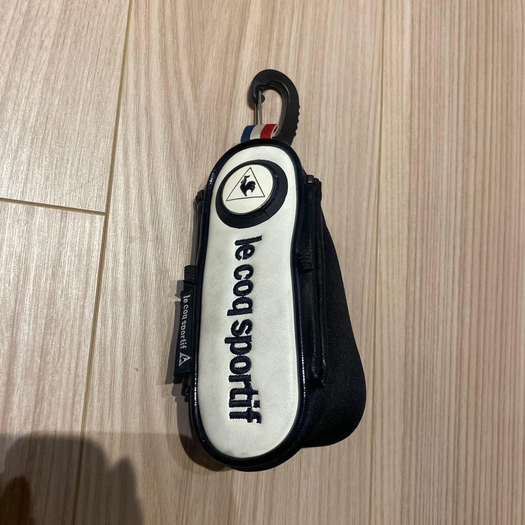 ルコック練習用バッグ、ボールホルダー、 ブリヂストン2個、ツアーティー2本セット