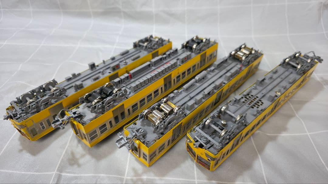 フェニックス製キット組　西武301系4連　レストアベース