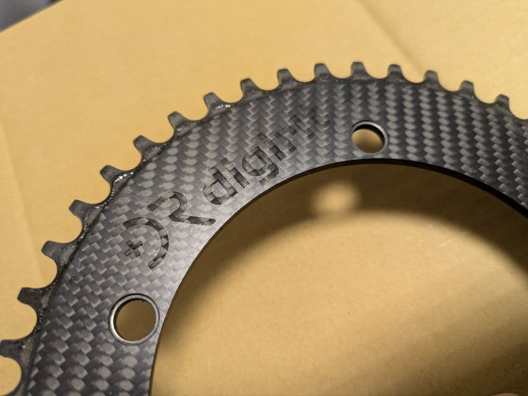 digirit カーボン チェーンリング bcd144 49t