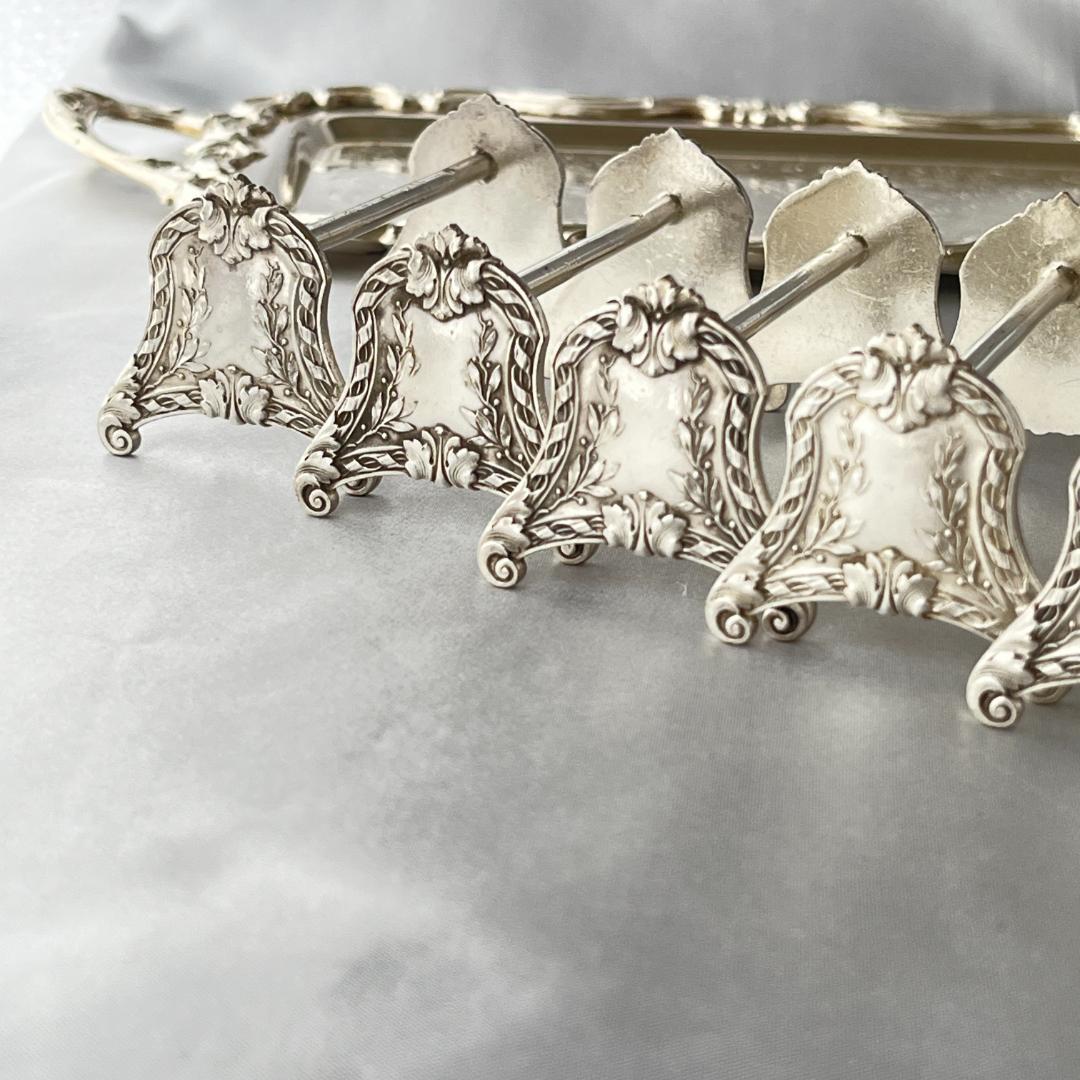 【仏蘭西】 ルイ16世様式 ナイフレスト / カトラリーレスト 6個