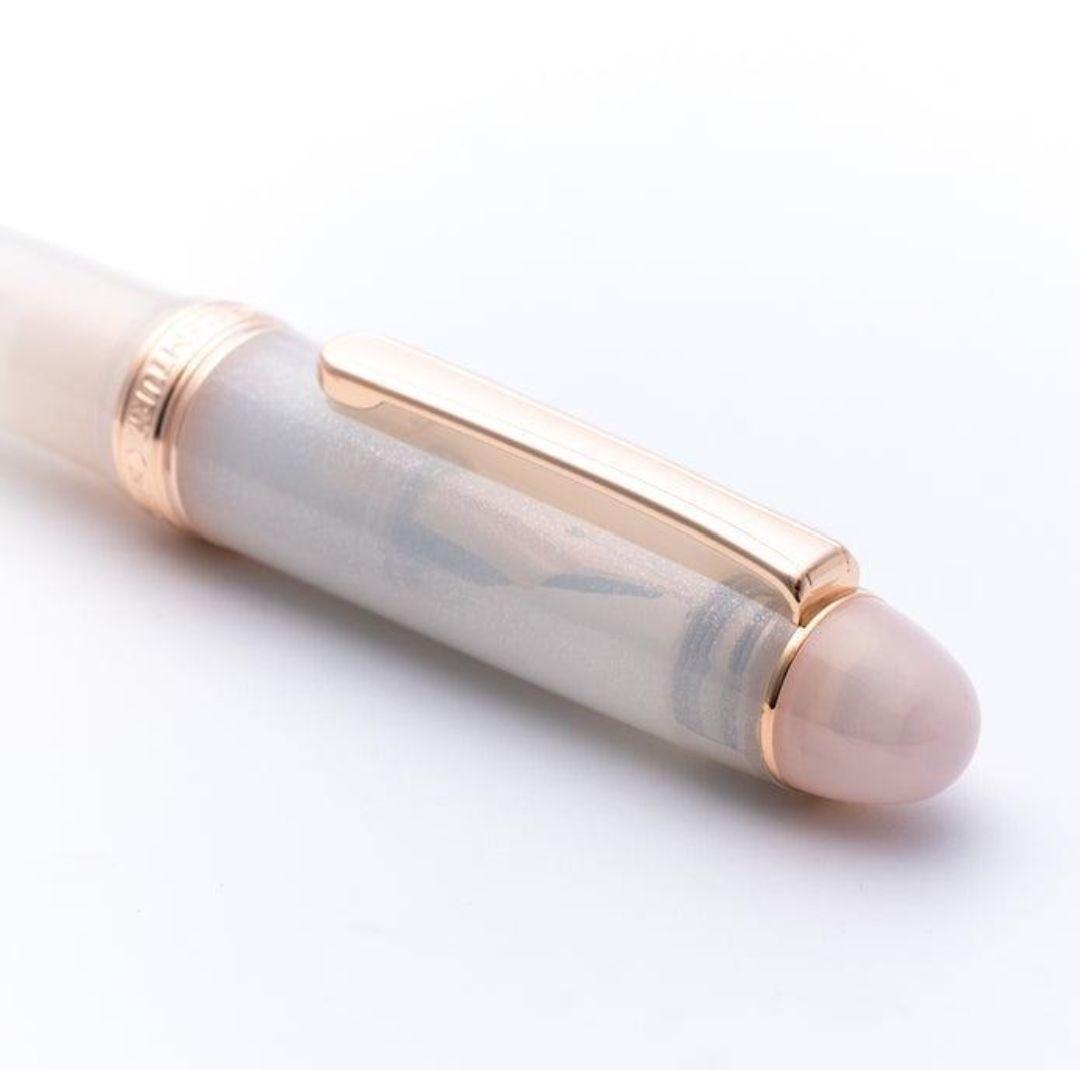 八文字屋 万年筆 初雪 極細字EF