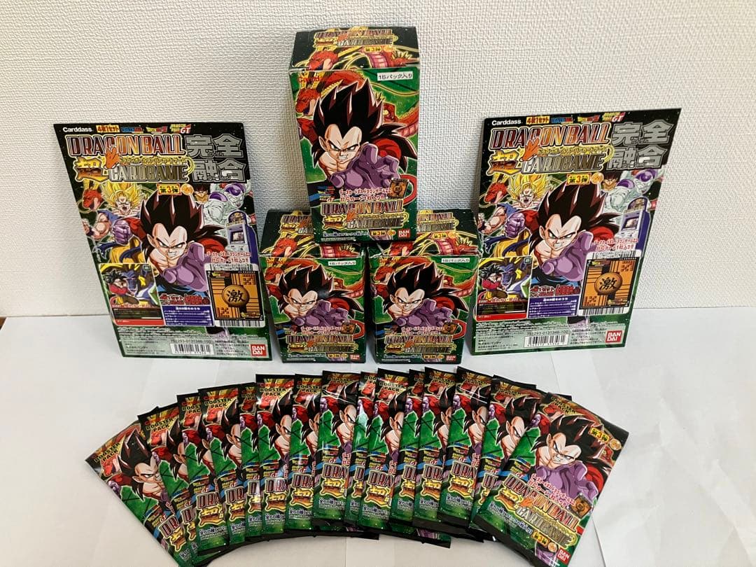 18年ドラゴンボールカード15パック（台紙とBOXは付属しません）