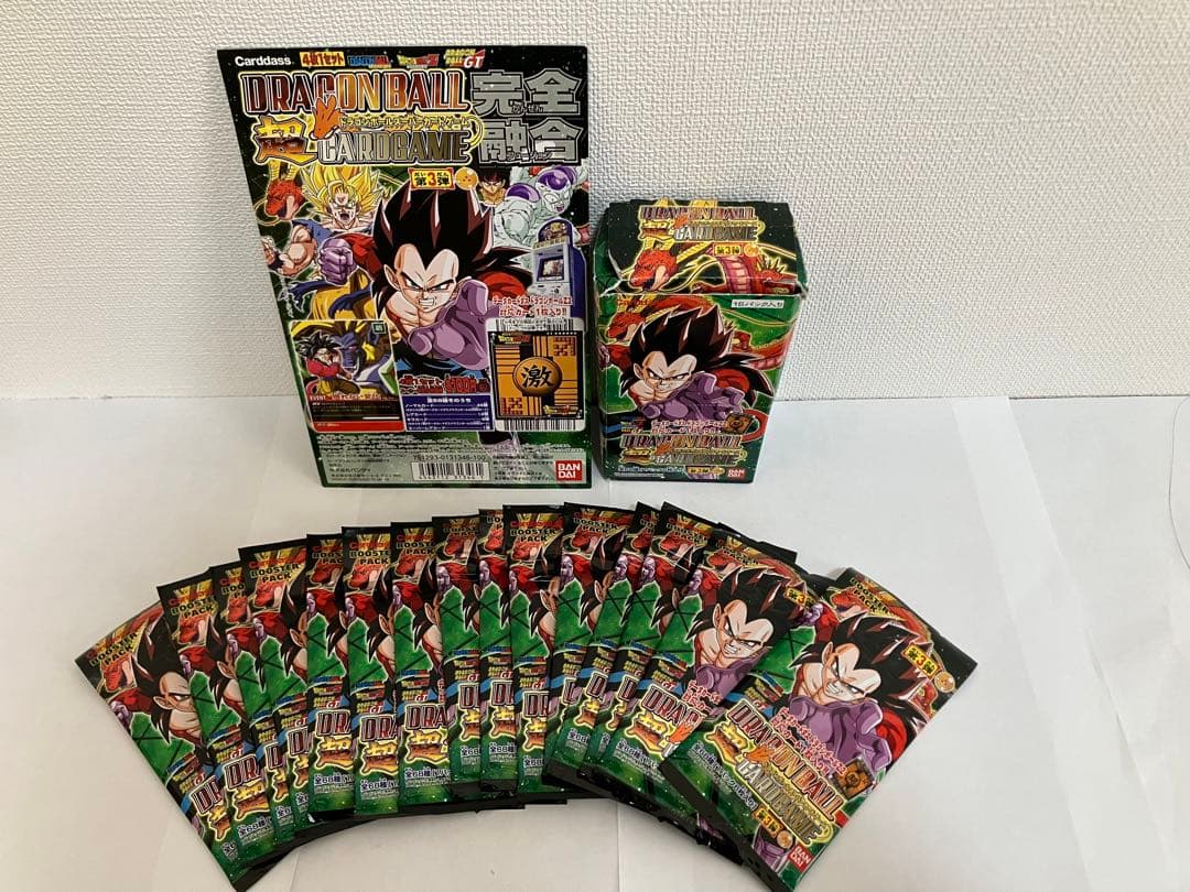 18年ドラゴンボールカード15パック（台紙とBOXは付属しません）