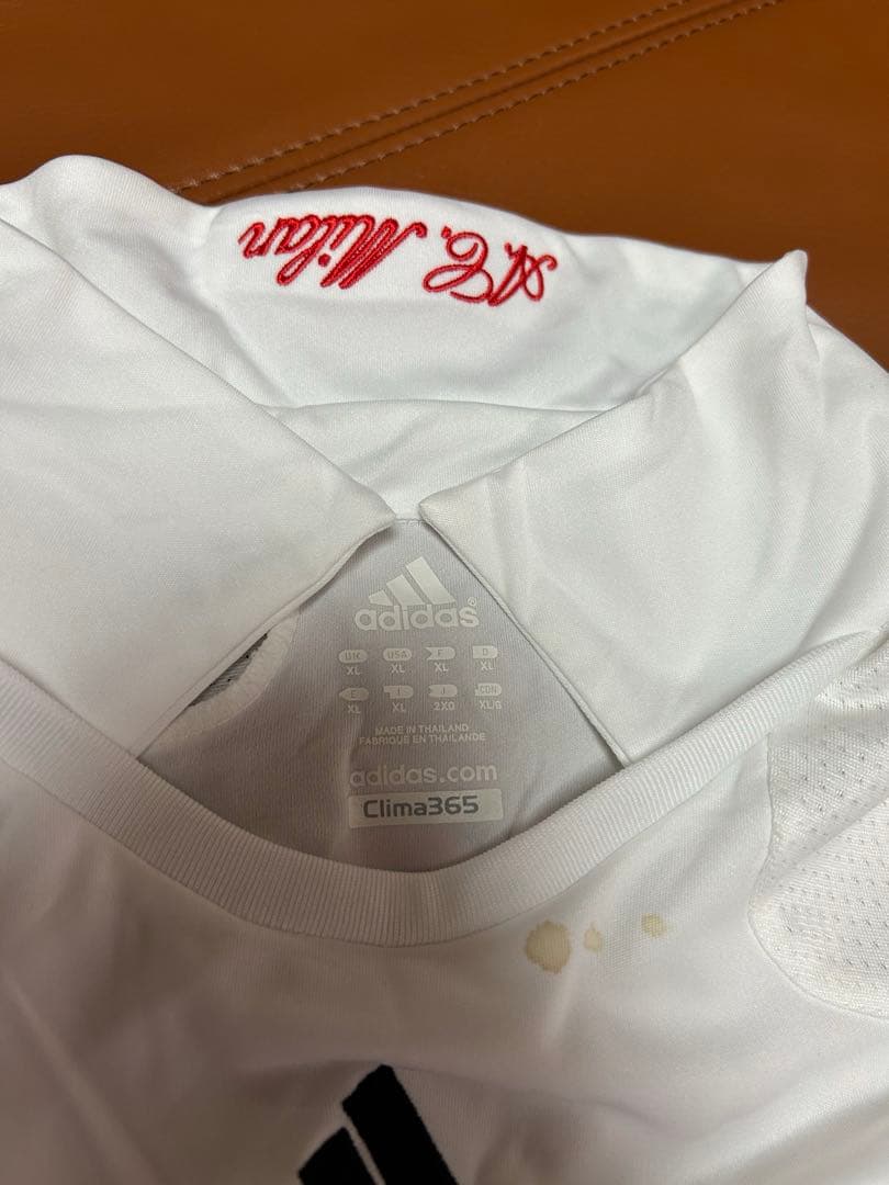 ACミラン インザーギ サイン入りシャツ アウェイ 2007-2008年