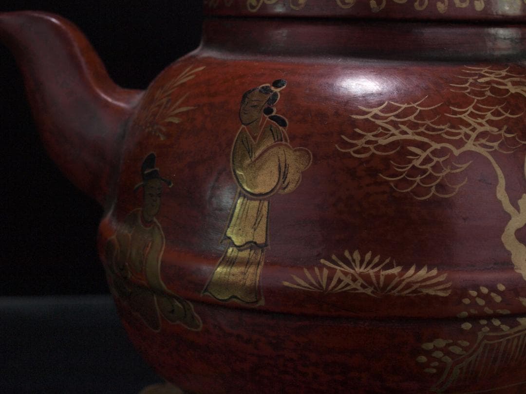 中国の急須　名人作　戦時もの　中古品 古美術古董品 DE484B15-4