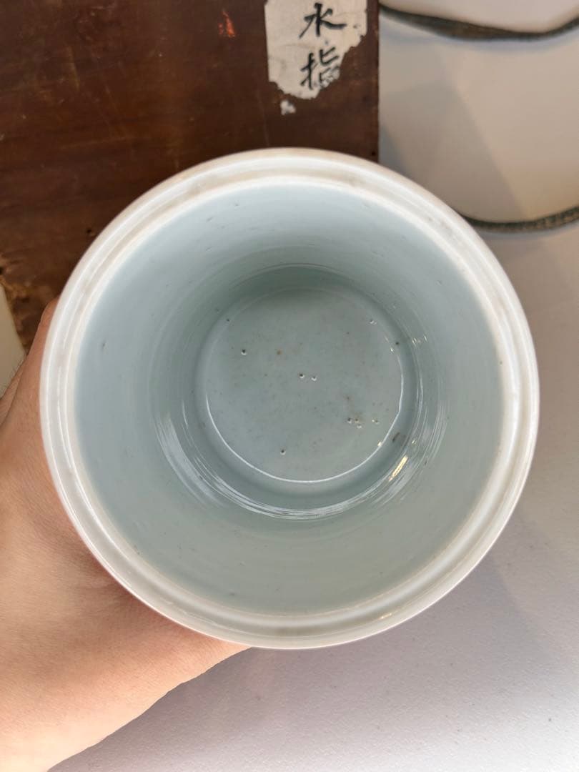 中国 大明宣徳年製 紅釉 瓶 骨董品 共箱