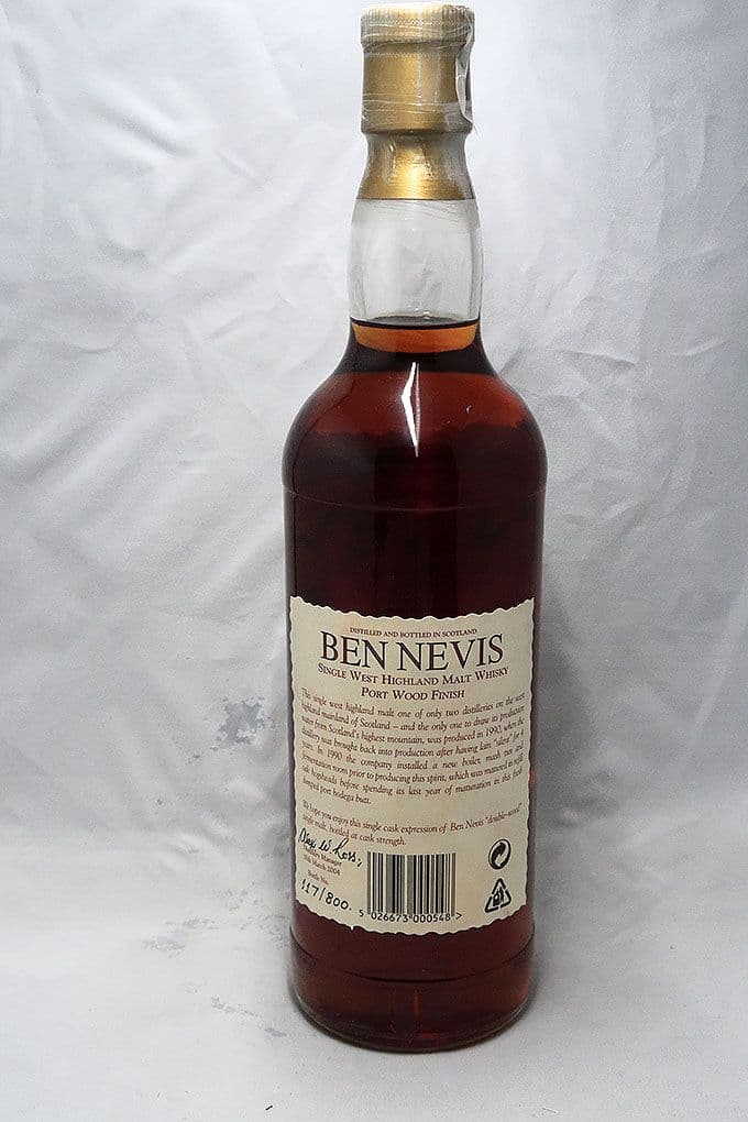 ベンネヴィス１９９０ポートウッドフィニッシュ１３年シングルモルトウィスキー