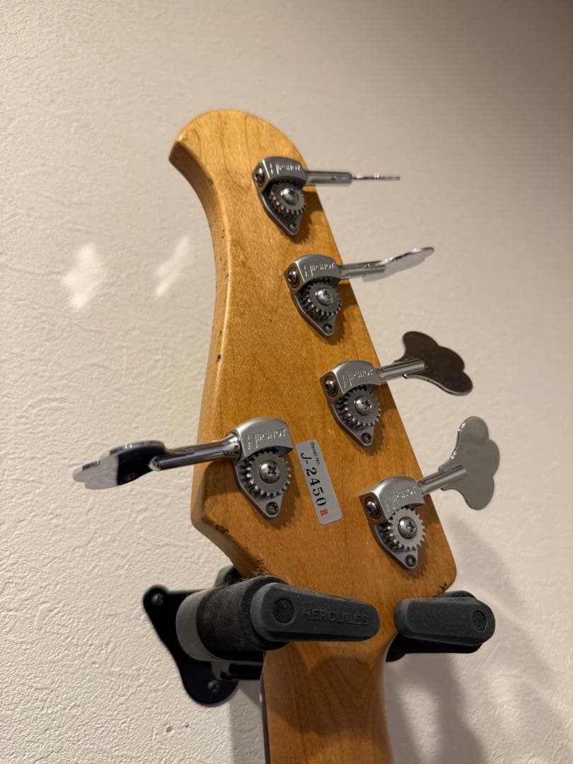 ベース Xotic XJ-1T 5st Heavy Aged