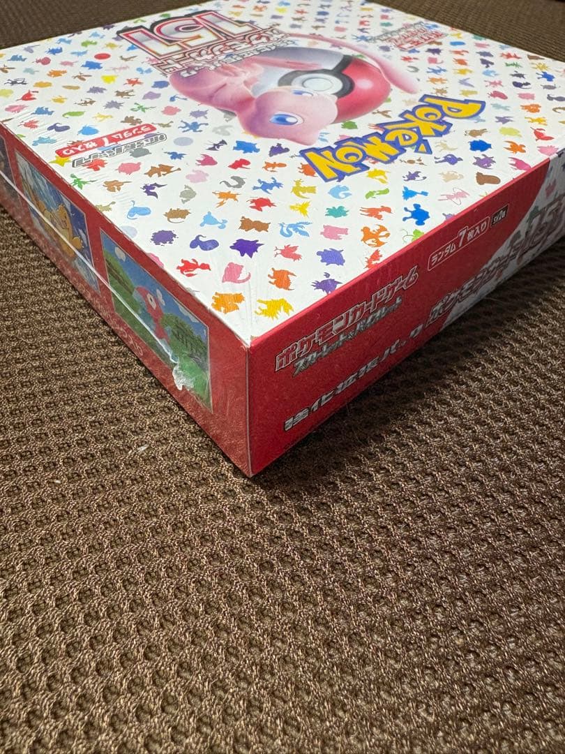 ポケモンカード151 ボックス　シュリンク付き　未開封