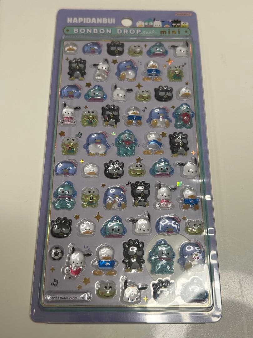 【正規品】ボンボンドロップシールサンリオ8枚セット