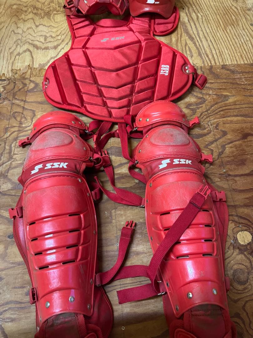 SSK キャッチャー用防具　レガースセット