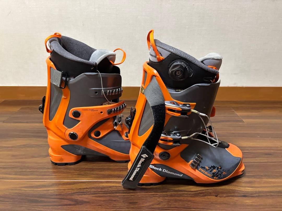  スキー用ブーツ オレンジ/グレー