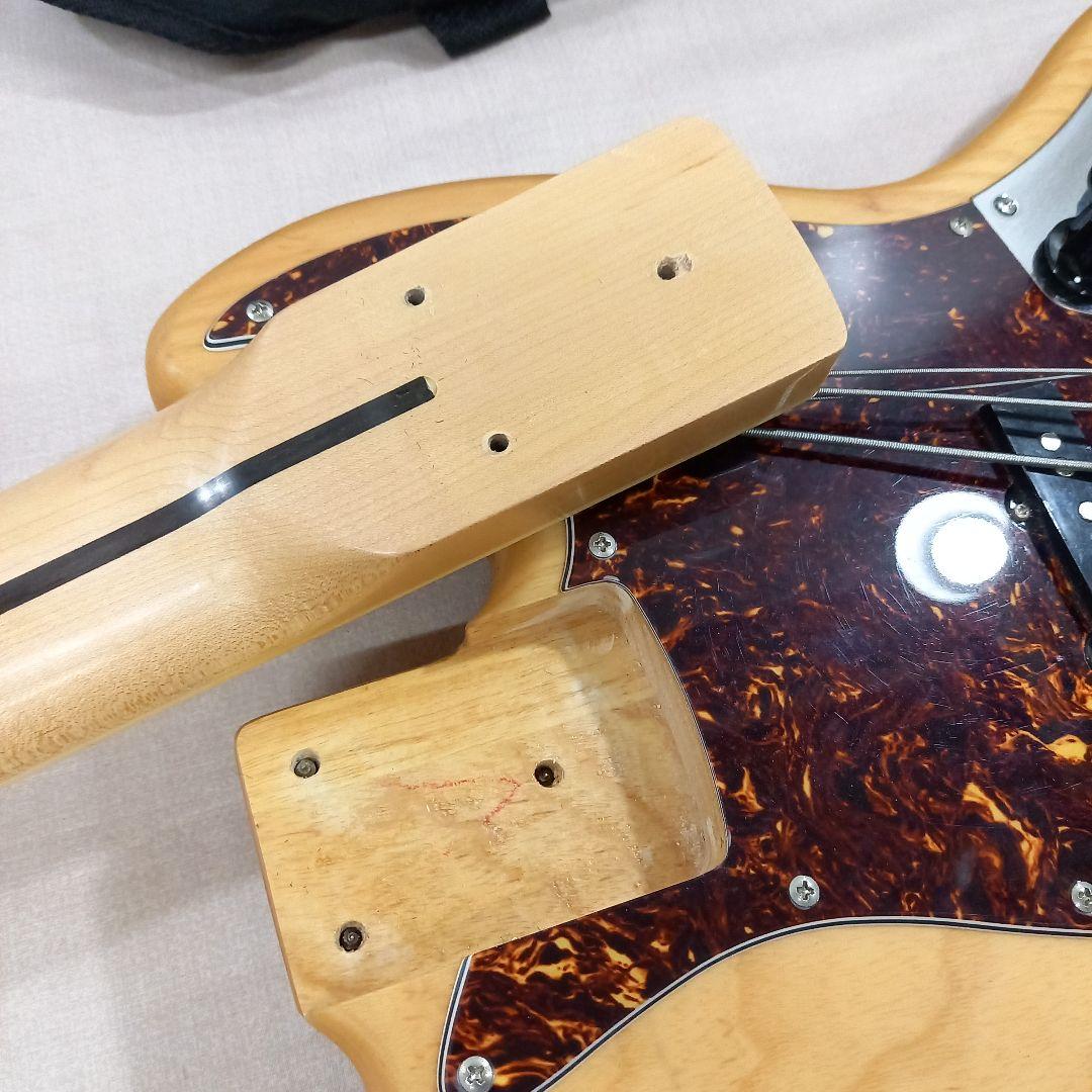 ノーブランド コンポーネント ジャズベース ナチュラル メイプル指板