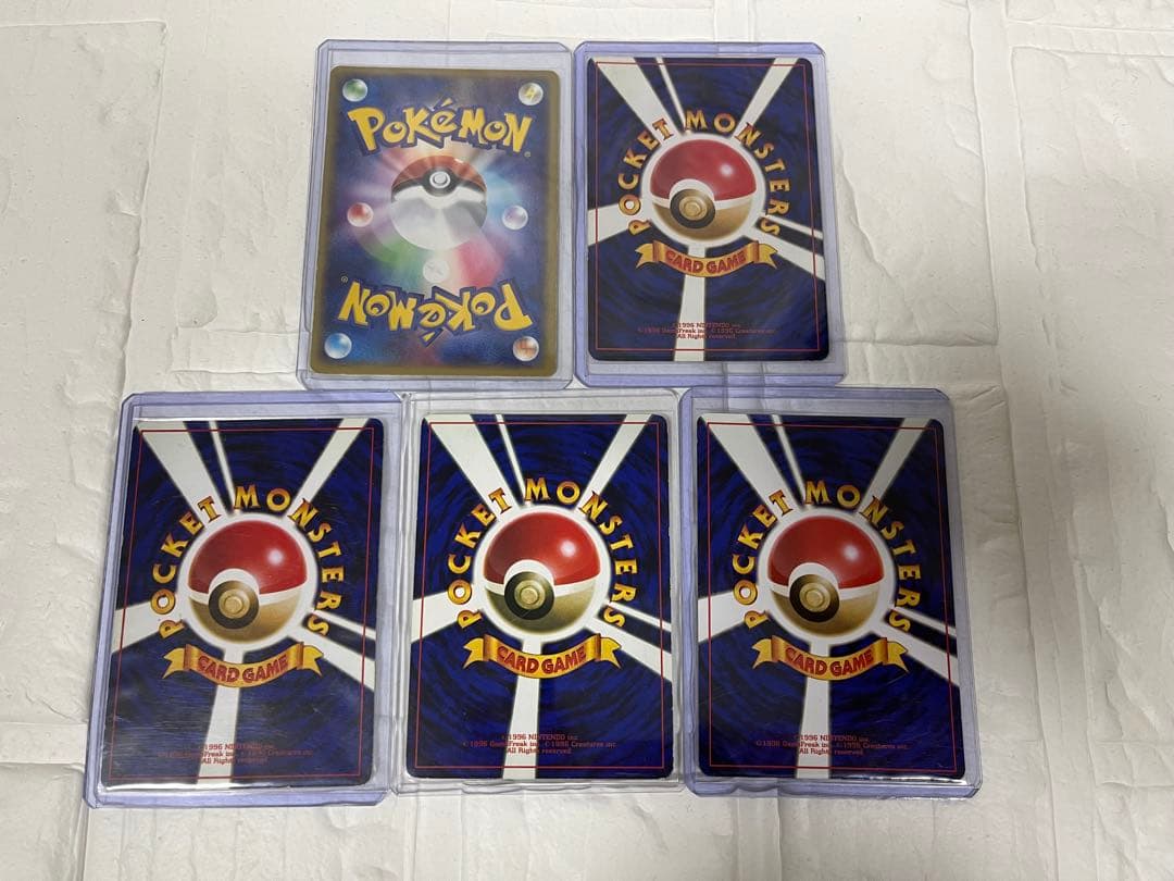 ポケモンカード リザードン、ルギア、ピカチュウ他　5枚セット