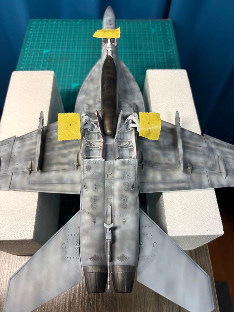 戦闘機　プラモデル　完成品　ハセガワ　1/48 F/A18-E