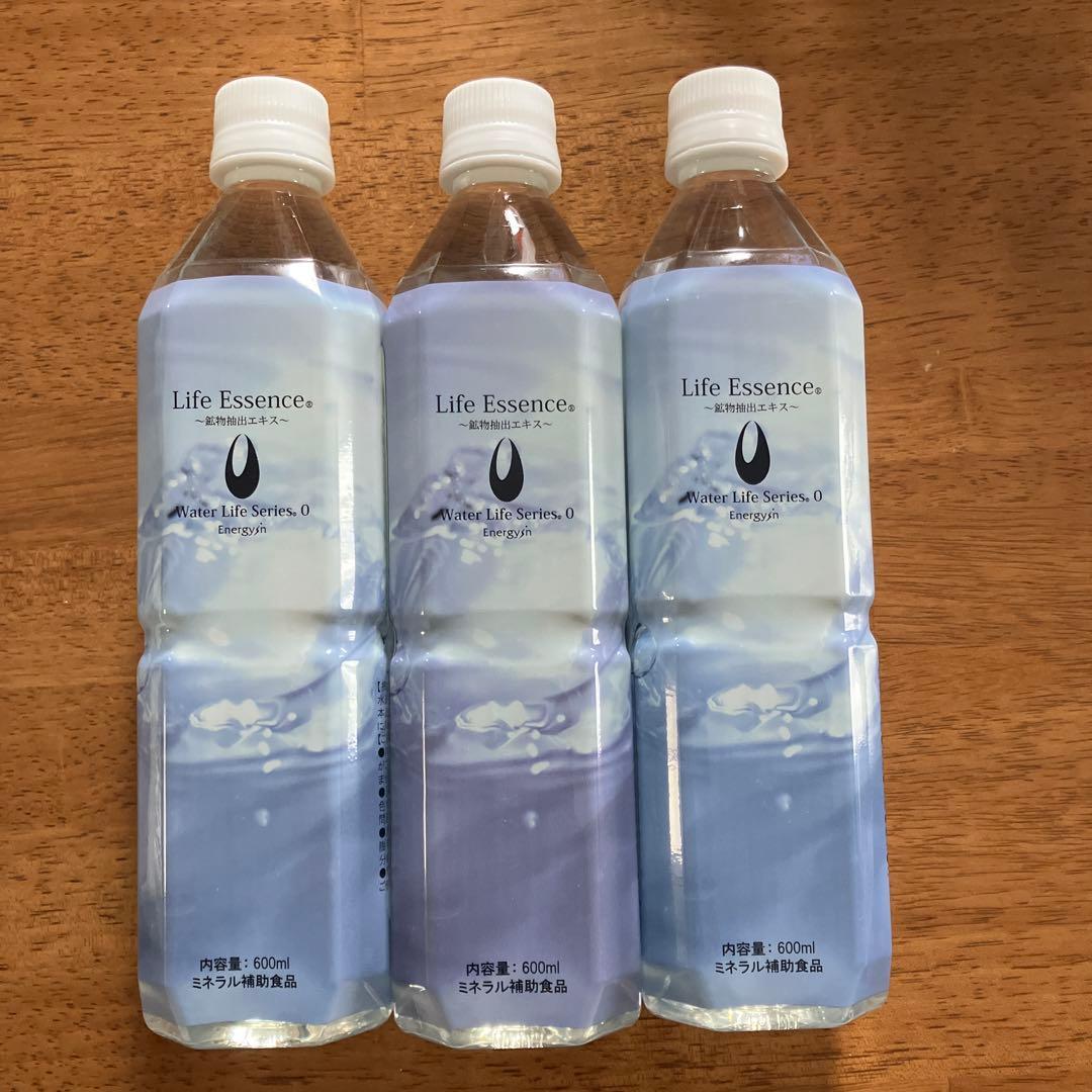 即購入可！ポタポタクラブ　エコウォーター　ライフエッセンス600ml✖️3