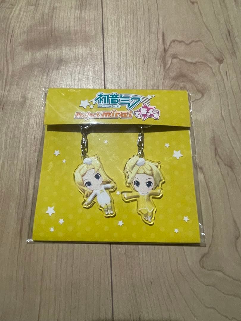 【鏡音リンレン】Projectmirai でらっくす 特典 アクリルキーホルダー