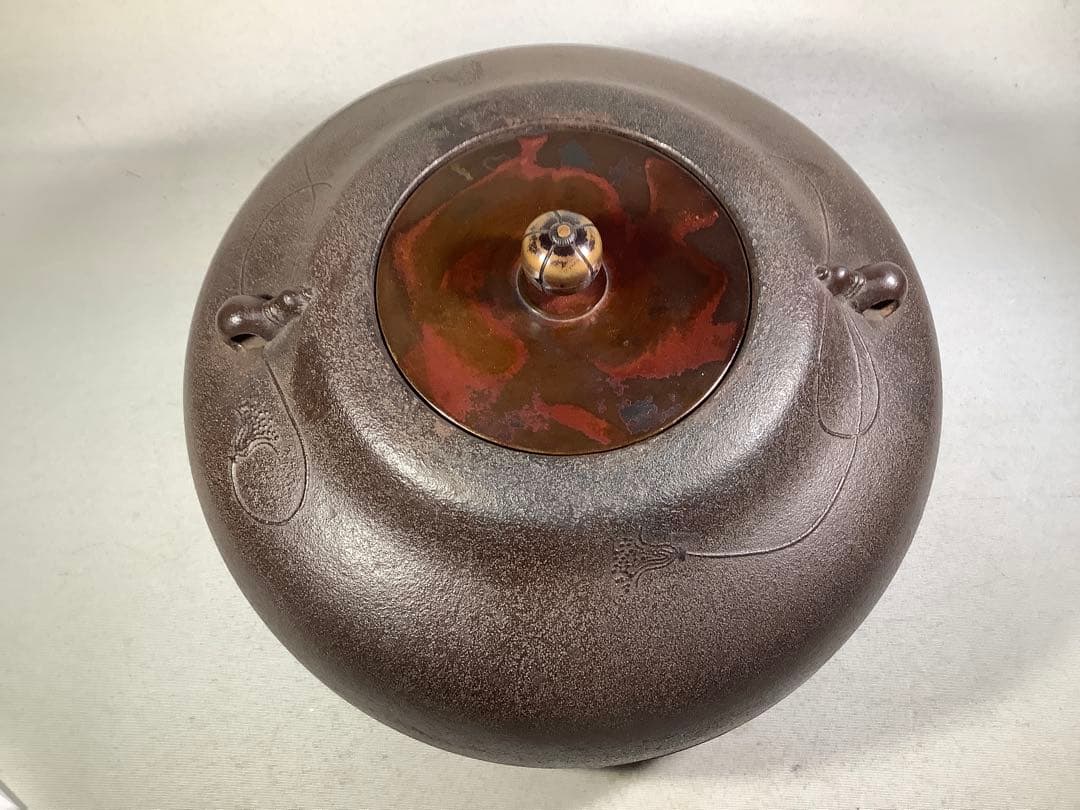 茶釜　瓢釜　高橋敬典　茶道具　送料無料