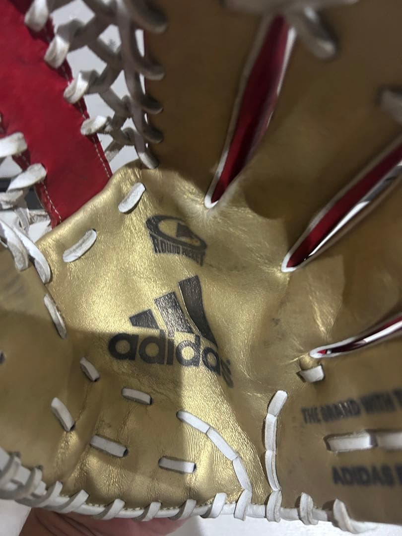 【現状品】アディダス 軟式 グローブ KQ494