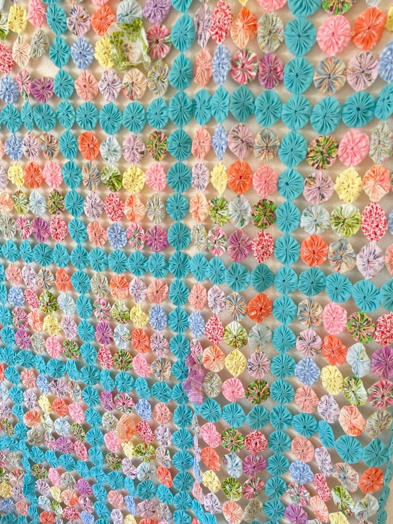 アンティーク/ヨーヨーキルト/30〜40s