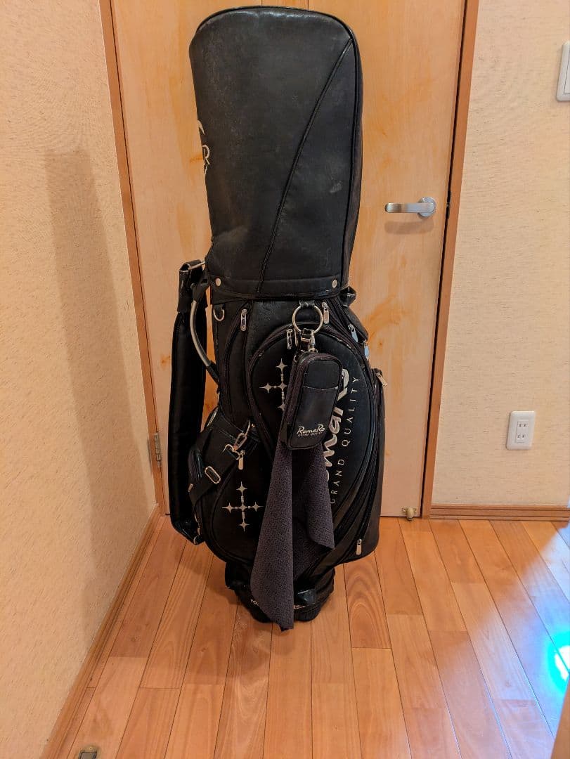 値下げしました！RomaRo ブラック キャディバッグ