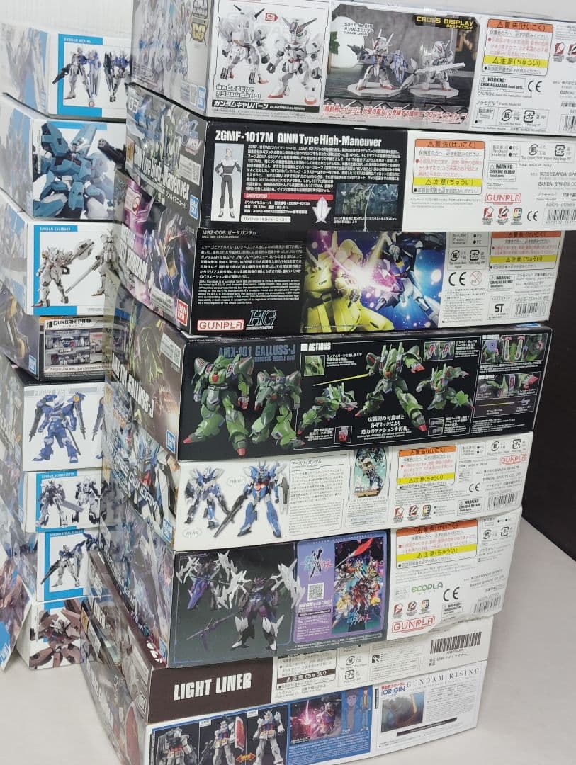ガンプラHG等　未組立16点　旧定価より20%OFF