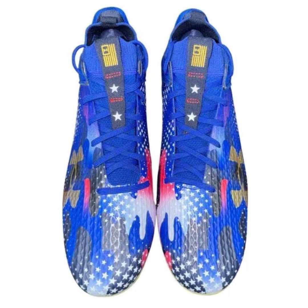 アンダーアーマー 28.5 アメフト スパイク シューズ アメリカ 靴 クリーツ