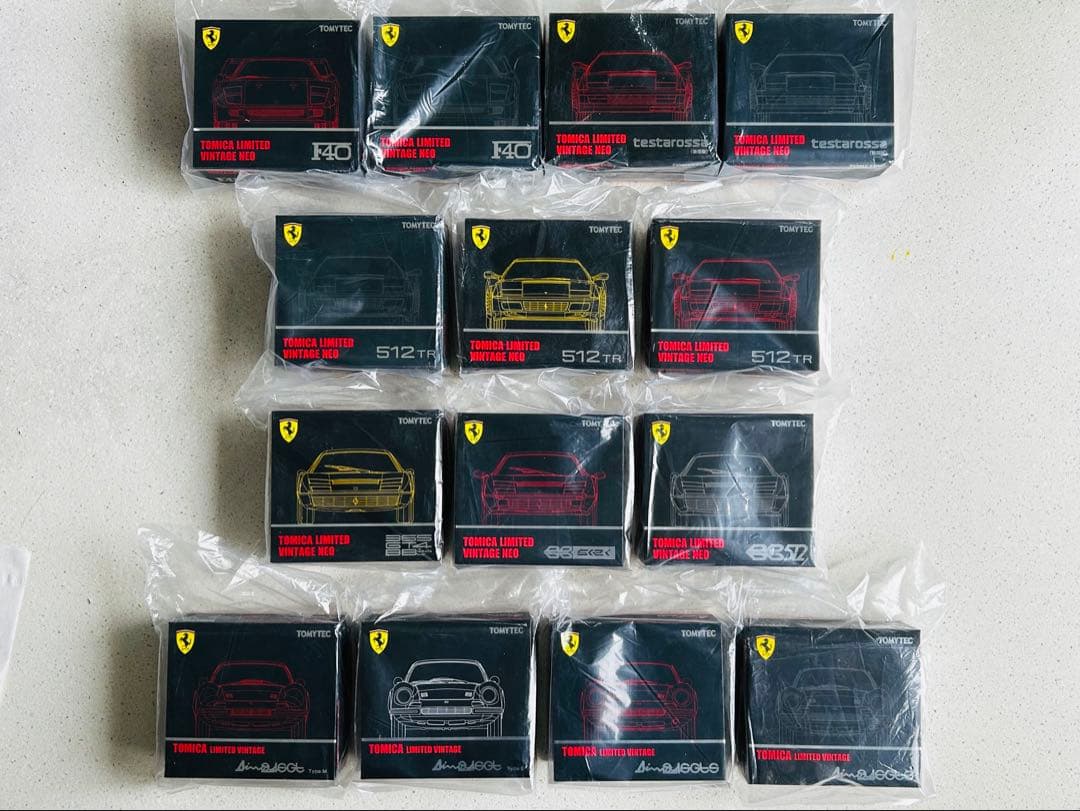 トミカリミテッドヴィンテージNEO フェラーリ 14台セット