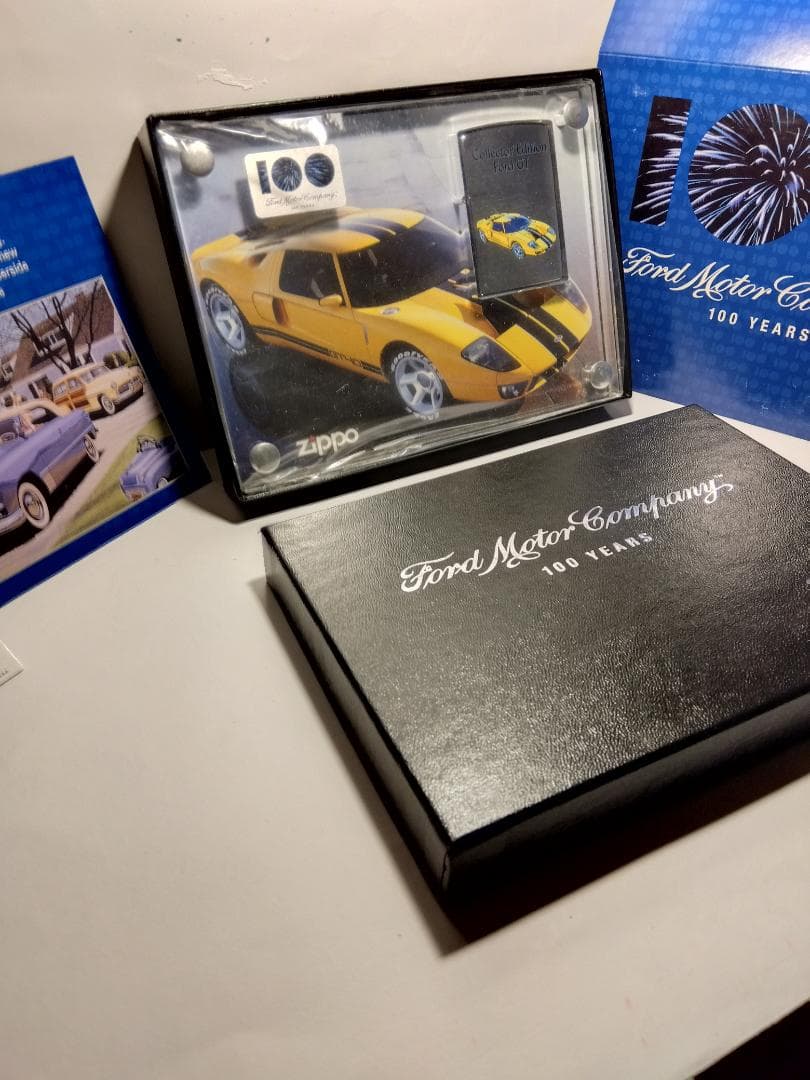 ZIPPO　ジッポー　限定　フォード　１００周年　　　　　　フォードＧＴ　未使用