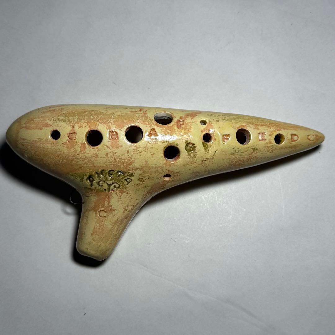 ◆ アケタオカリーナT-5C/RT-5C（コルネッタ）アルトC調 ケース付き◆