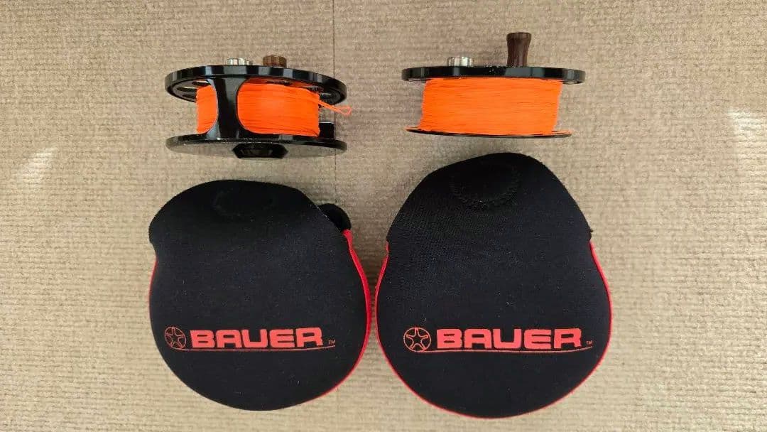 BAUER M3 フライリール ブラック スペアスプール付