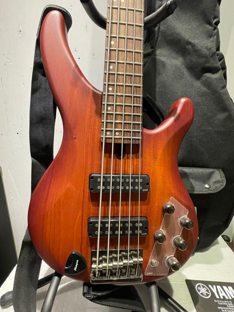 YAMAHAヤマハTRBX505５弦ベース➕VOX AP2-BS 専用ケース