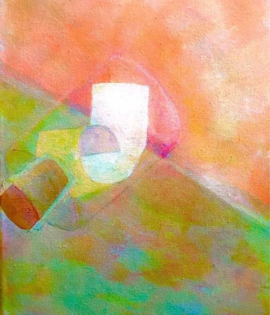 ドローイング　届いた言葉。 （海辺に小瓶の漂う。）