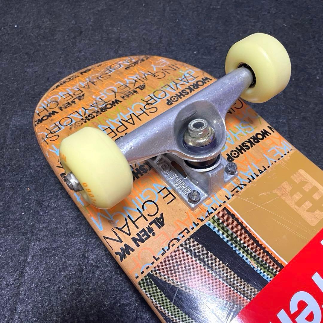 スケートボード　スケボー　コンプリート　エイリアンワークショップ　7.5 子供用