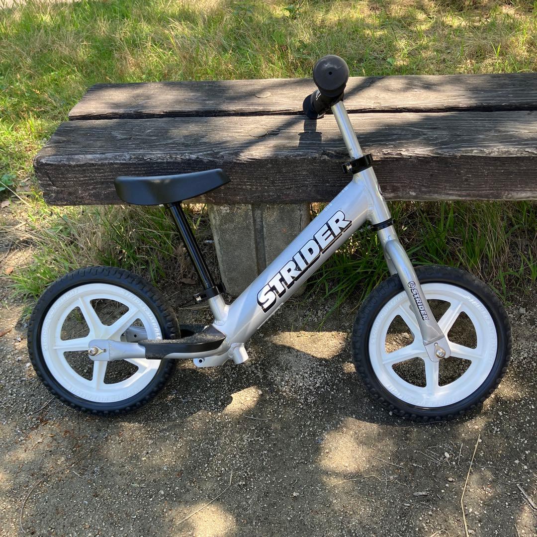 STRIDER ストライダープロ 12インチ シルバー キャリーバッグ付き