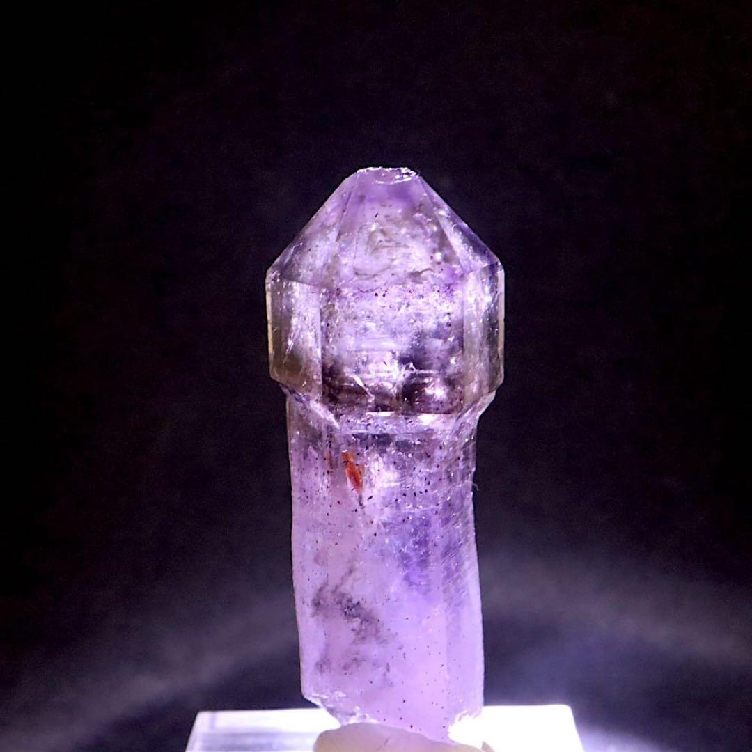 スーパーセブン セプター スモーキー アメジスト紫水晶 24.9g AMT217