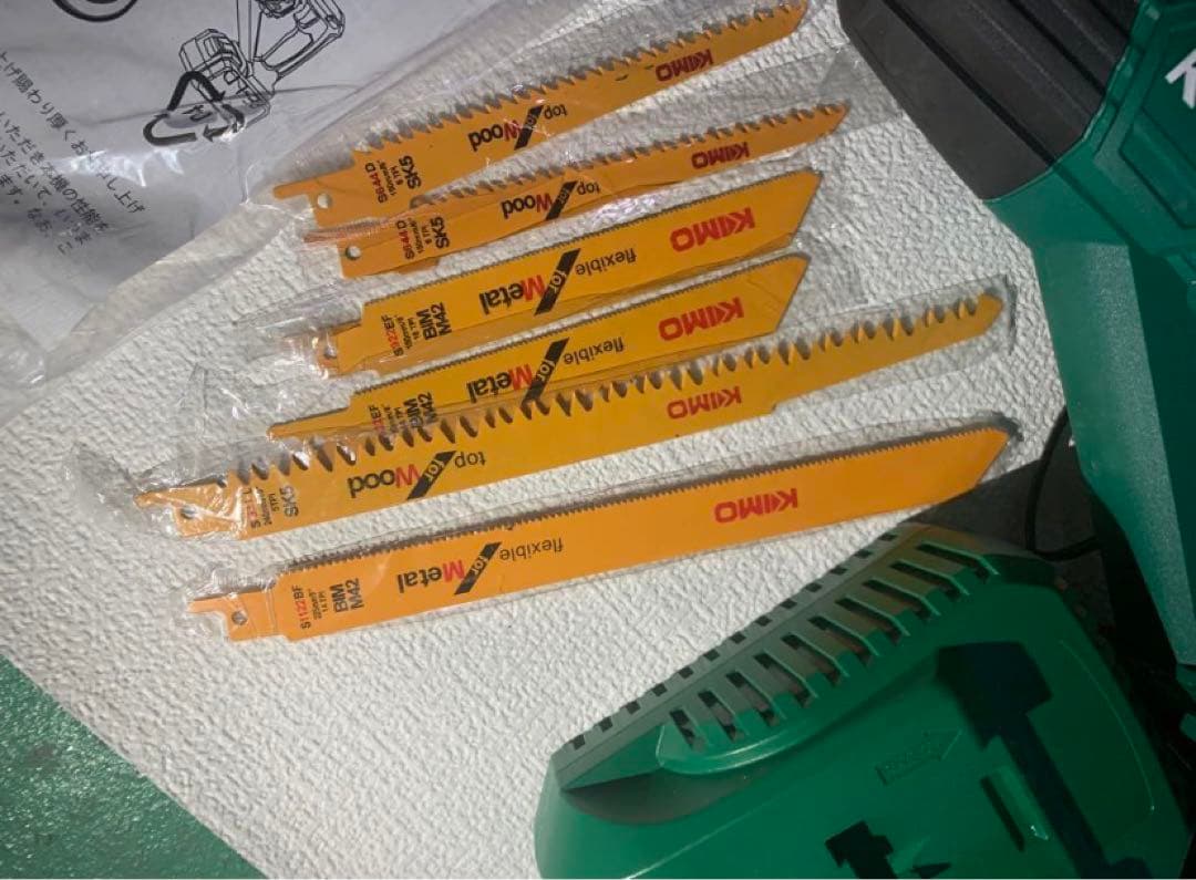 KIMO 20V 4.0Ah 充電式のこぎり PSE認証済 QM-23802