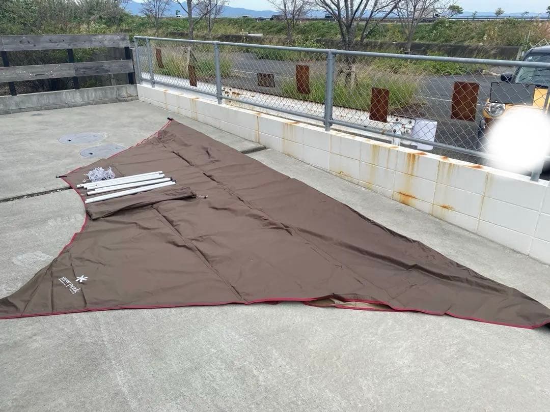 スノーピーク　タープシールド　ヘキサL