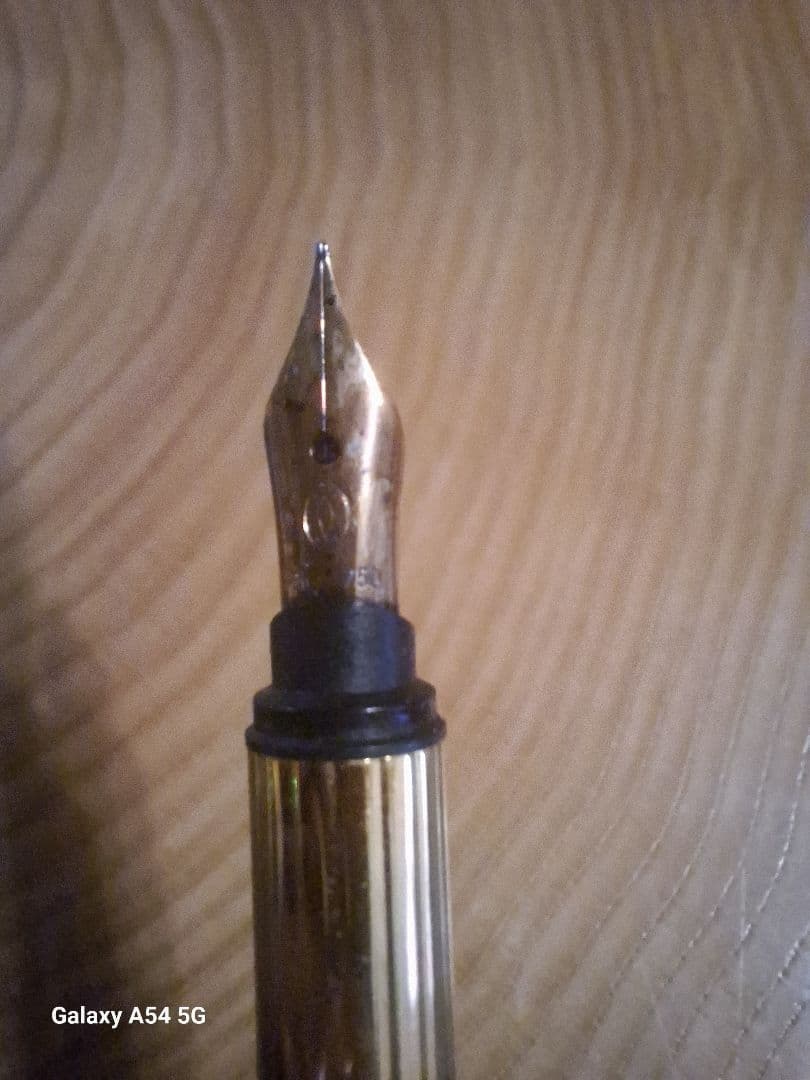 Cartier カルティエ トリニティ 万年筆 ブラック×ゴールド アンティーク