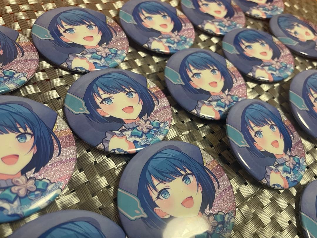 プロセカ 桐谷遥 缶バッジ 18B