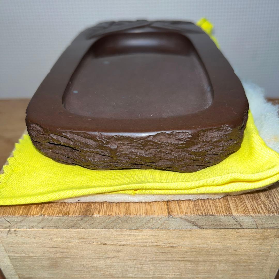 ⭕️赤間硯　木村玉池堂　木村華泉　若竹研　美品　女性向き作品