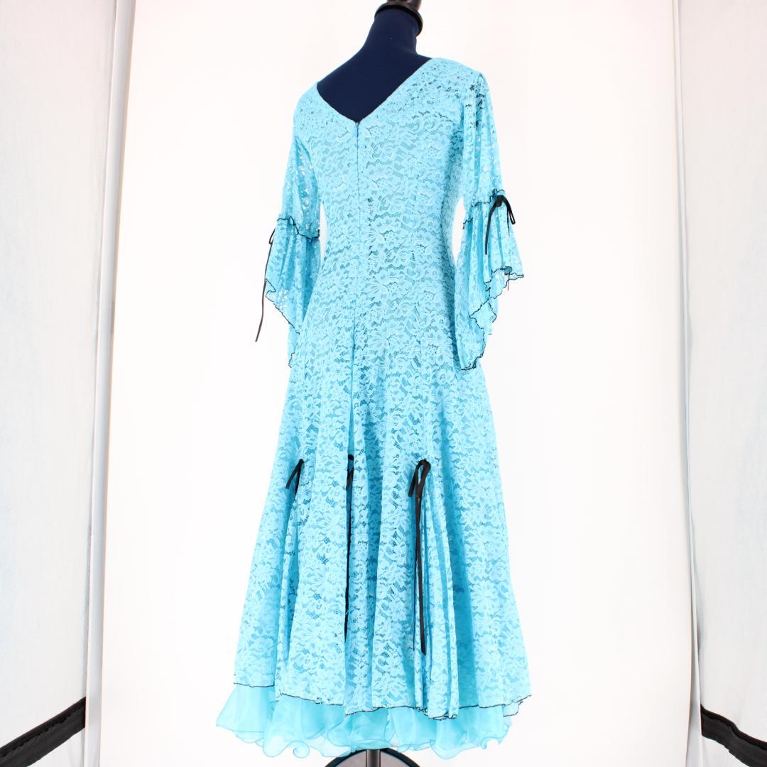 【美品 社交ダンス衣装】ワンピース ドレス Dance Fashion pier